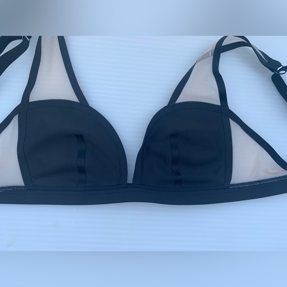 Victoria's Secret Luxe Lingerie Unlined Sheer Mesh Demi Bra Small - Picture 6 of 10